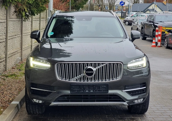 Volvo XC 90 cena 156900 przebieg: 82218, rok produkcji 2017 z Myślenice małe 631
